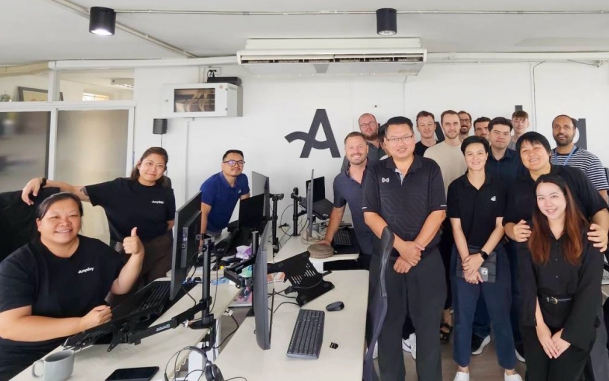 นายสถาปนา พรหมบุญ ผู้อำนวยการศูนย์เศรษฐกิจการลงทุนภาคที่ 1 พร้อมคณะ ได้เข้าเยี่ยมชมและตรวจเปิดดำเนินการบริษัท เอนี่เดย์ จำกัด